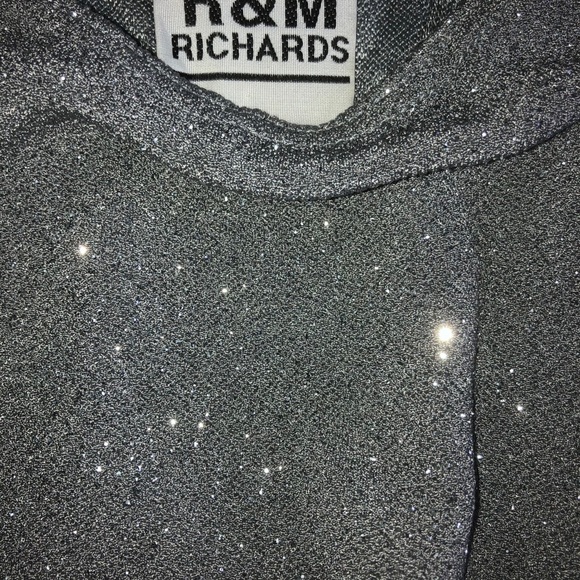 Lovely Silver Top R&M Richards M/L - Picture 6 of 8